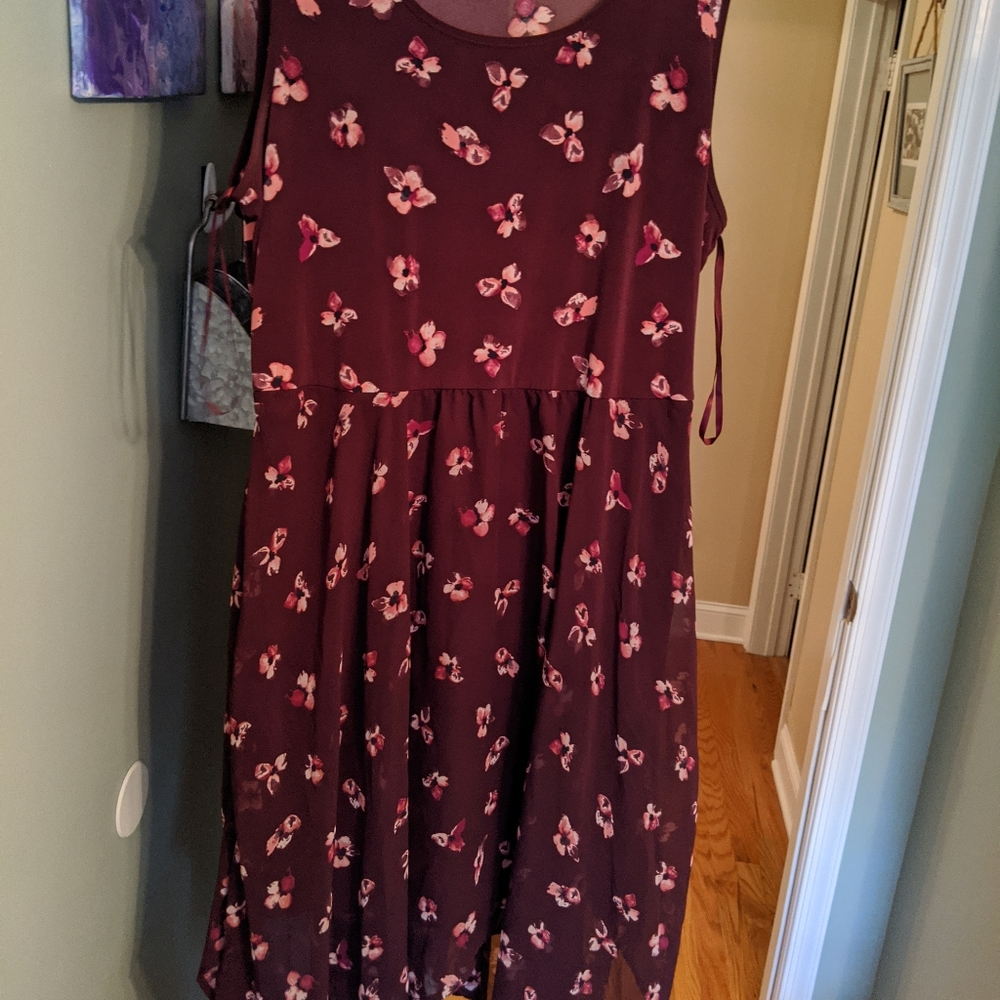 Fancy Bottom Floral Dress